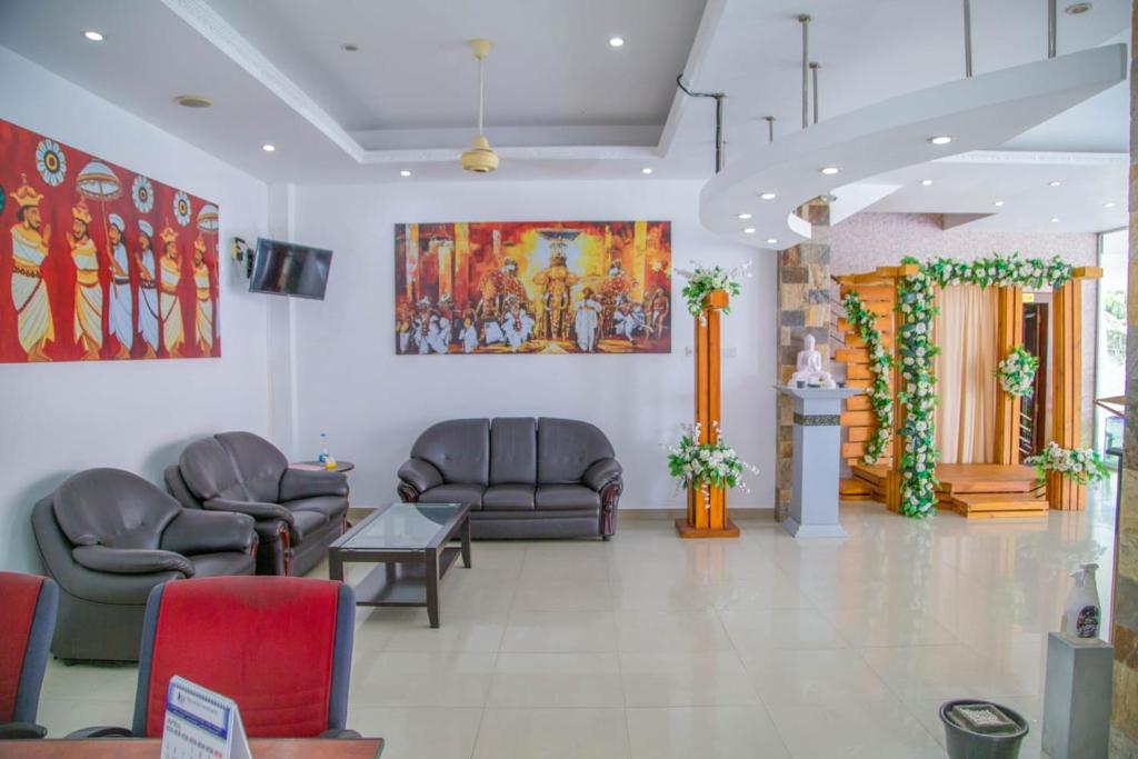 Posezení v ubytování Hotel Remaco