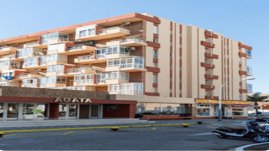 Budynek, w którym mieści się apartament