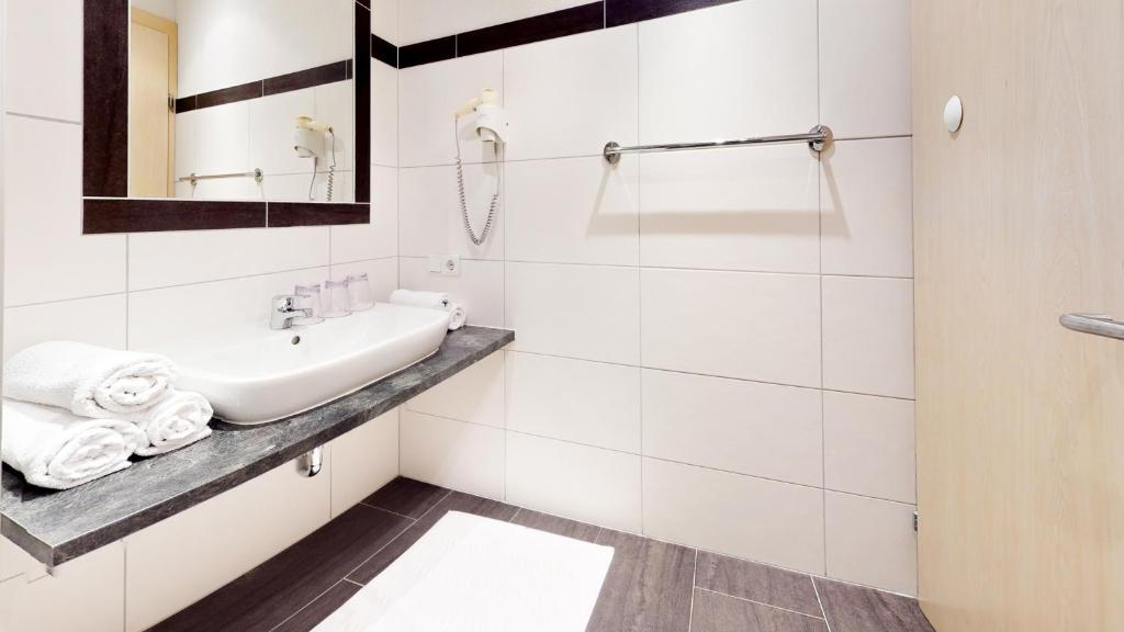Koupelna v ubytování Haus Isabella Apartments - Oetz