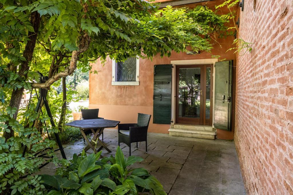 Zahrada ubytování Villa Moro Lin Design Apartments