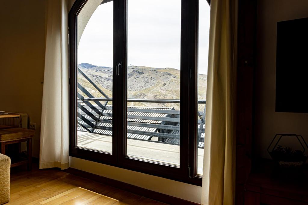 Výhľad na hory alebo výhľad na hory priamo z apartmánu