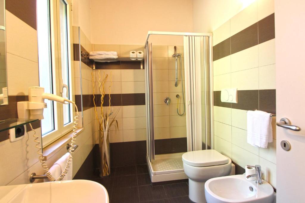 Koupelna v ubytování Dalmati House San Lorenzo