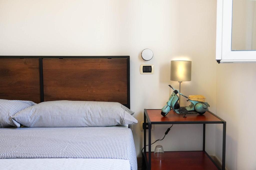 Postel nebo postele na pokoji v ubytování CiaoMi - Hostel & Long Stay - Milano Niguarda & Bicocca
