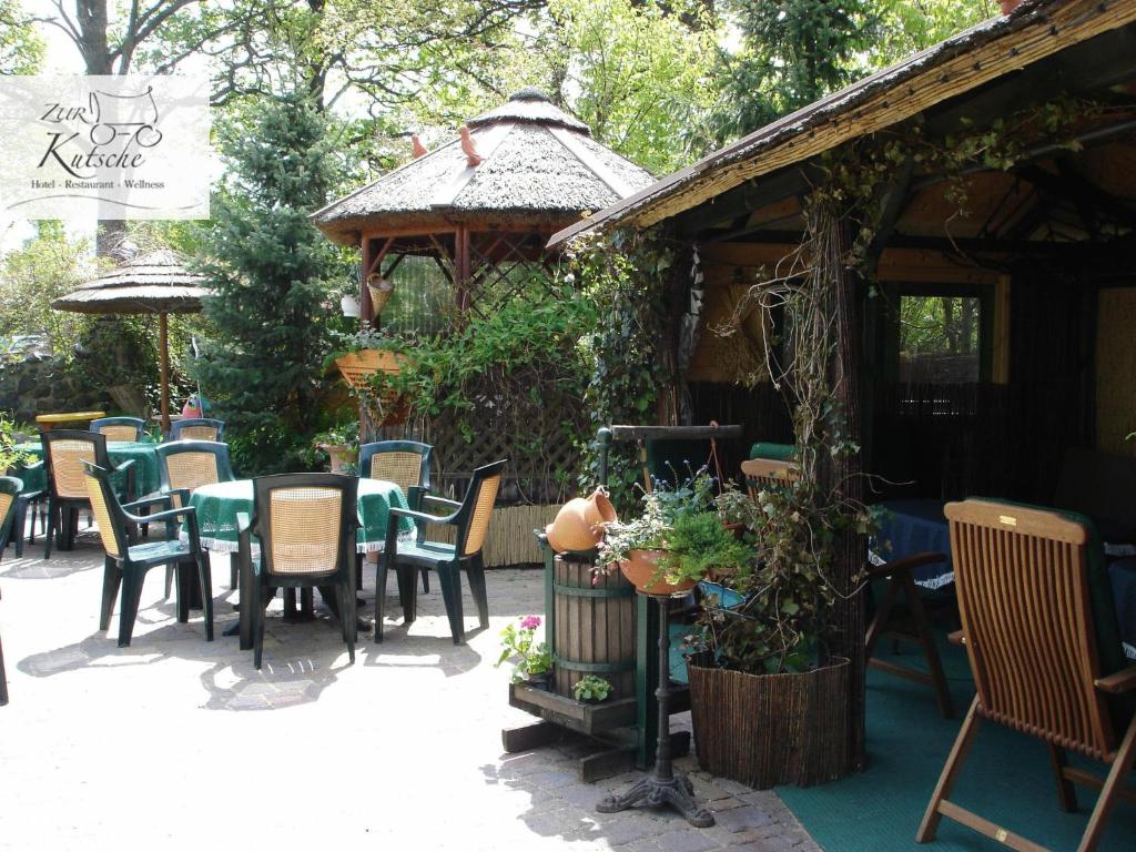 Zahrada ubytování Hotel Zur Kutsche