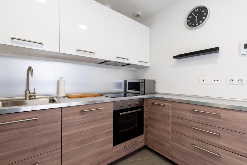 Kuchnia lub aneks kuchenny w obiekcie Veoapartment Rastro
