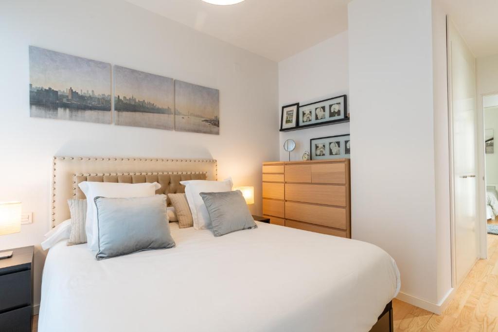 Łóżko lub łóżka w pokoju w obiekcie Veoapartment Rastro