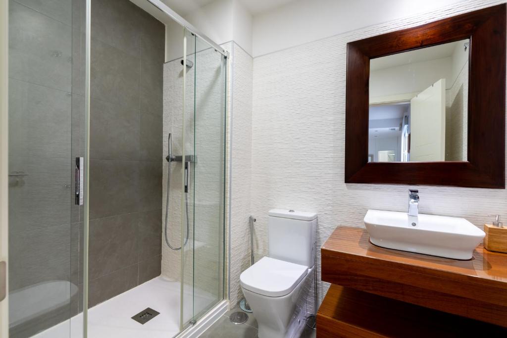 Łazienka w obiekcie Veoapartment Rastro