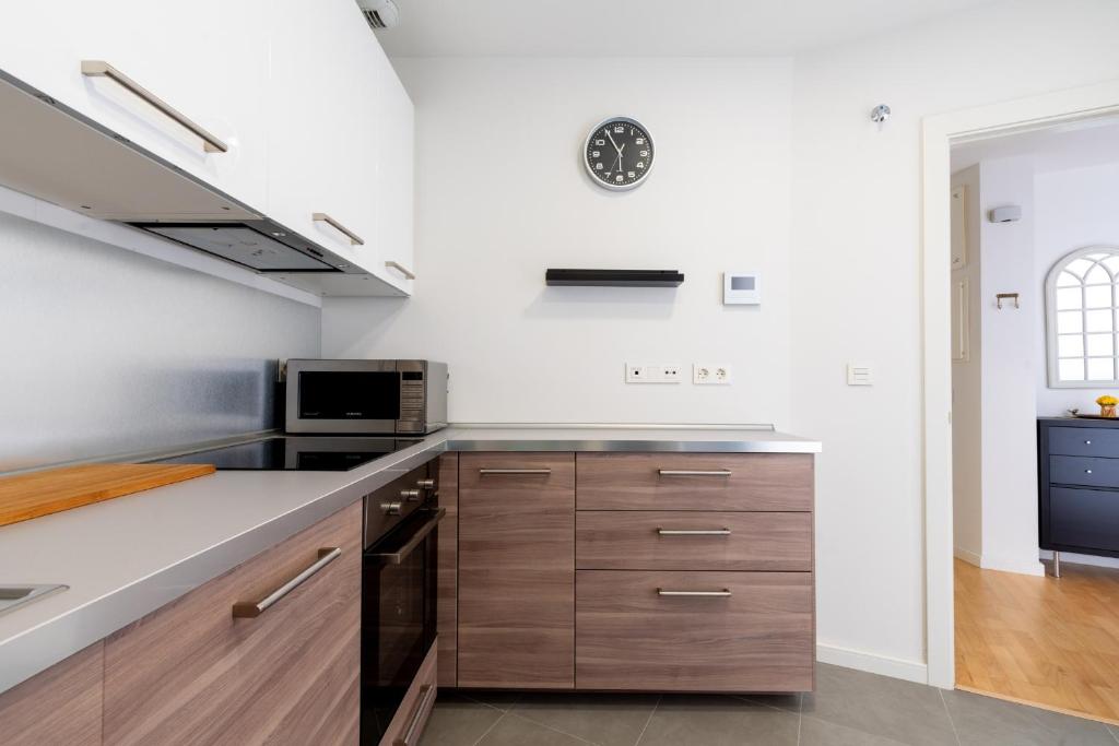 Kuchnia lub aneks kuchenny w obiekcie Veoapartment Rastro