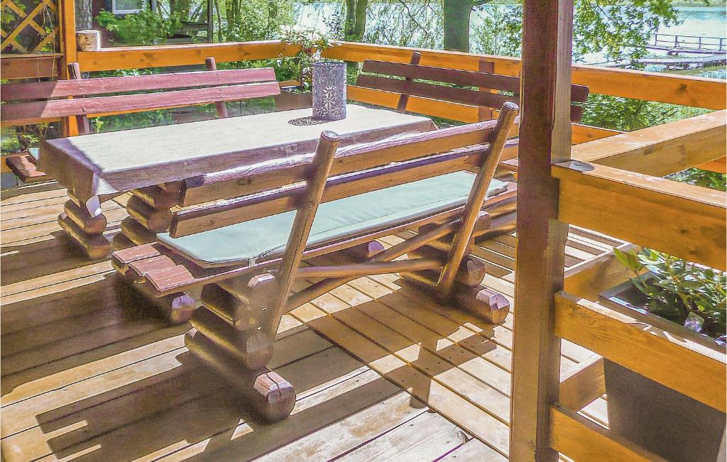 Balkón alebo terasa v ubytovaní Holiday Home Ostróda Rus Mala