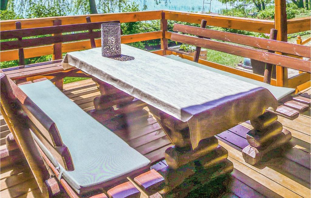 Balkón alebo terasa v ubytovaní Holiday Home Ostróda Rus Mala