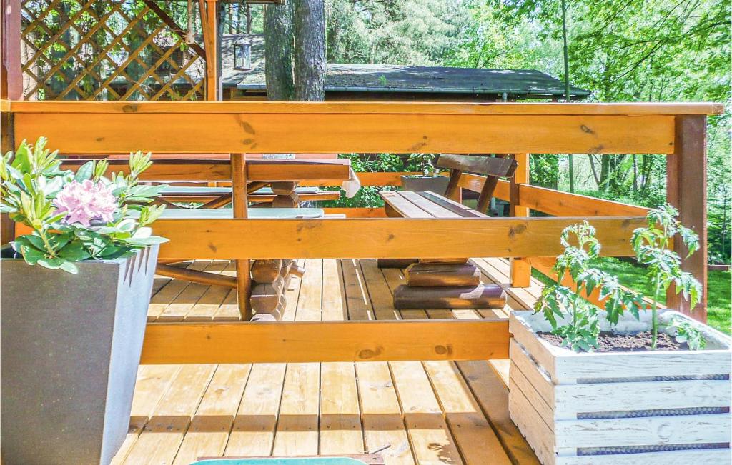 Vonkajšia záhrada v ubytovaní Holiday Home Ostróda Rus Mala
