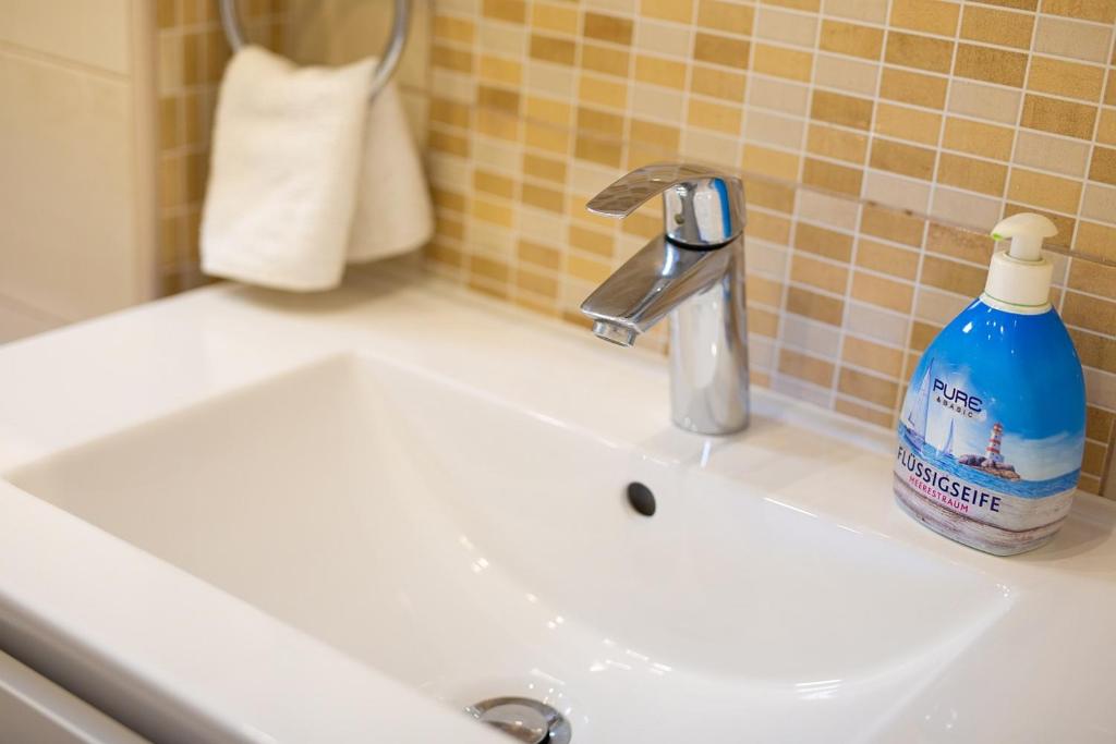 Koupelna v ubytování Apartman BOR Krk