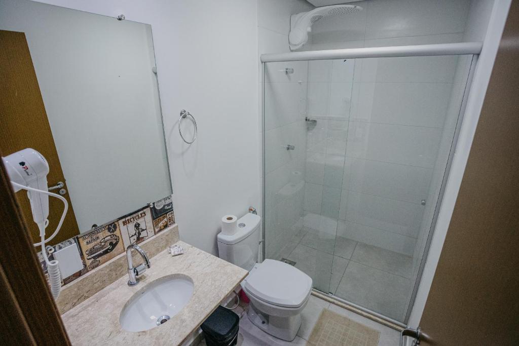 Koupelna v ubytování Villa Terragona