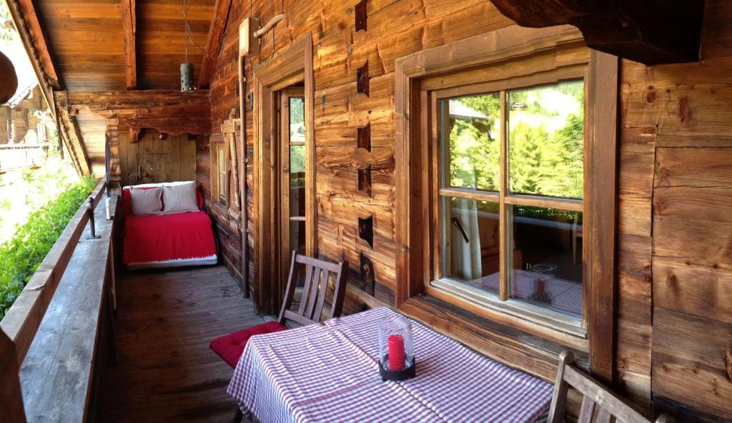 Posezení v ubytování Gästehaus Leirerhäusl