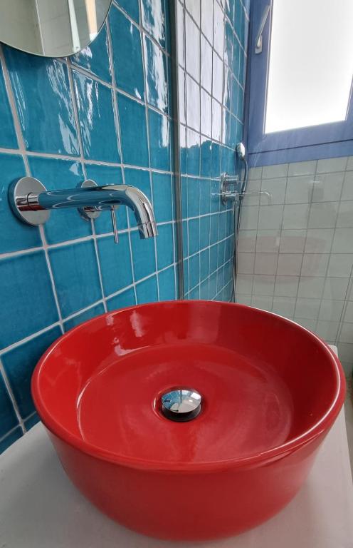 Koupelna v ubytování Julietta Suites
