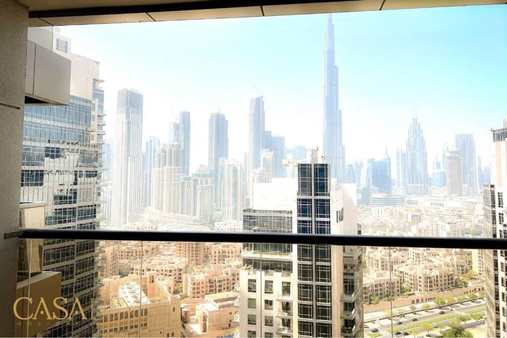 Lovely Big Studio W/ Burj Khalifa View in Downtown