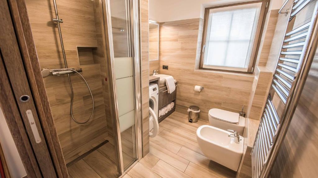 A bathroom at Chalet 4 Stagioni