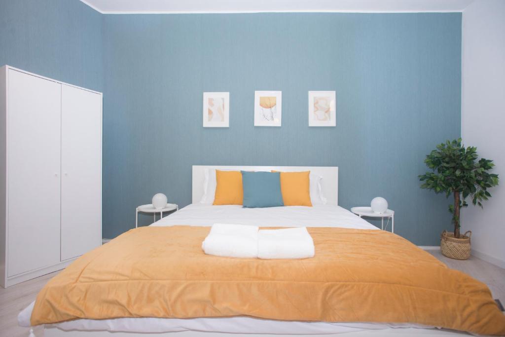 Postelja oz. postelje v sobi nastanitve Bonsai Apartment IIII