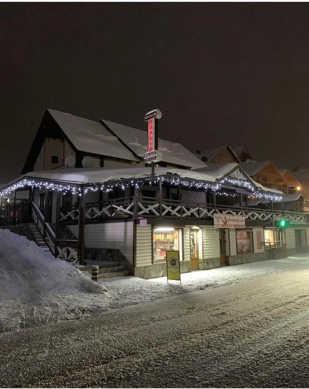 Palaga Bukovel v zimě