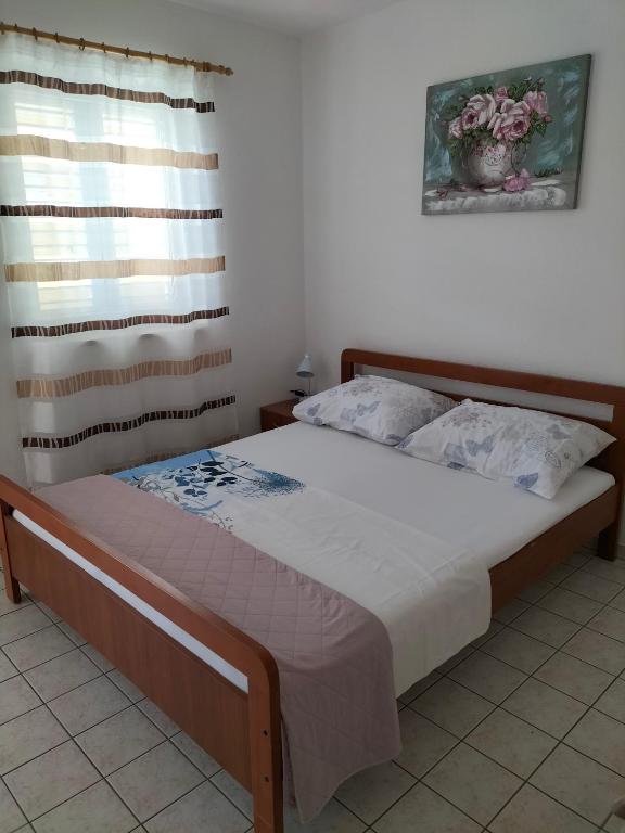Posteľ alebo postele v izbe v ubytovaní Studie-Apartment in Makarska, Kroatien