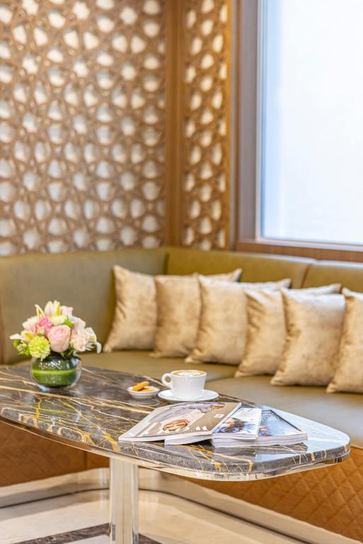 Posezení v ubytování Golden Sands Suites