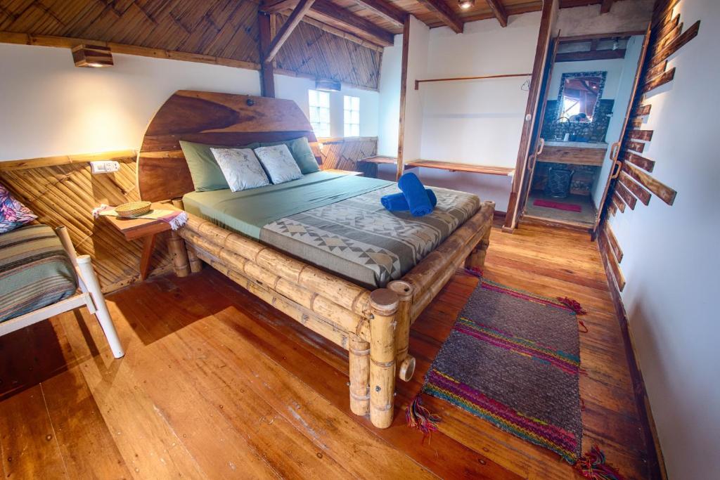 Postel nebo postele na pokoji v ubytování Vistamar Guest House