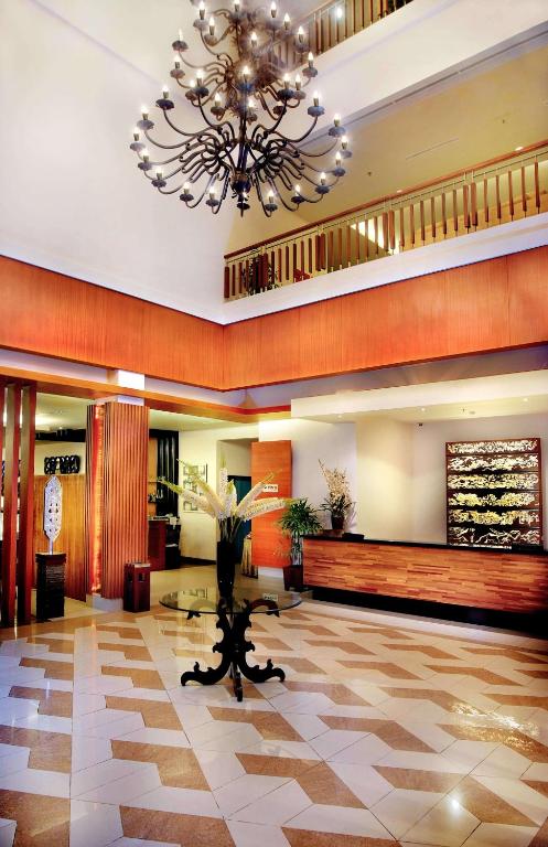 Vstupní hala nebo recepce v ubytování Aston Tanjung City Hotel