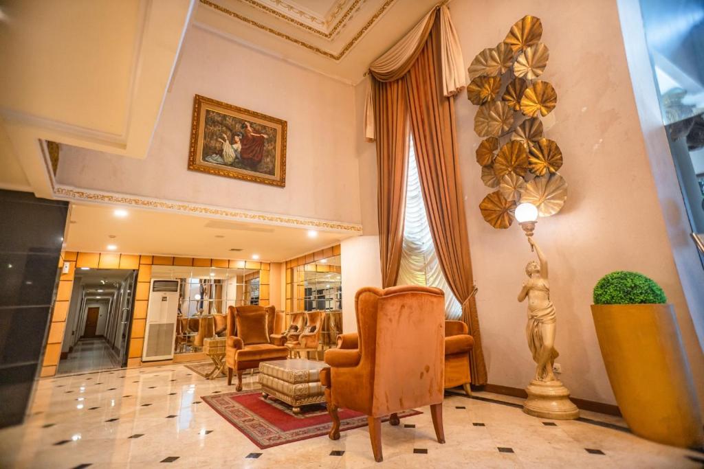 Posezení v ubytování Olympic Hotel