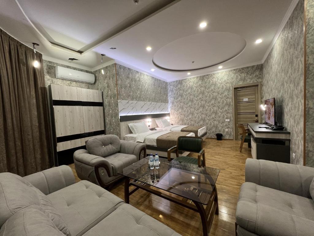 Posezení v ubytování Ada Hotel