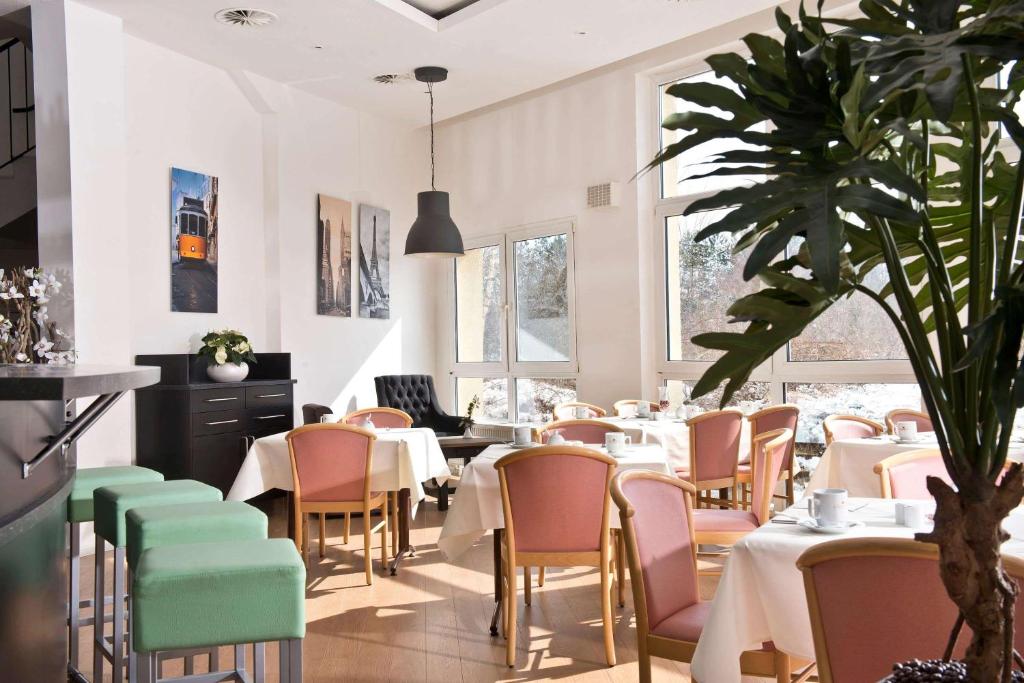Posezení v ubytování Days Inn Dessau