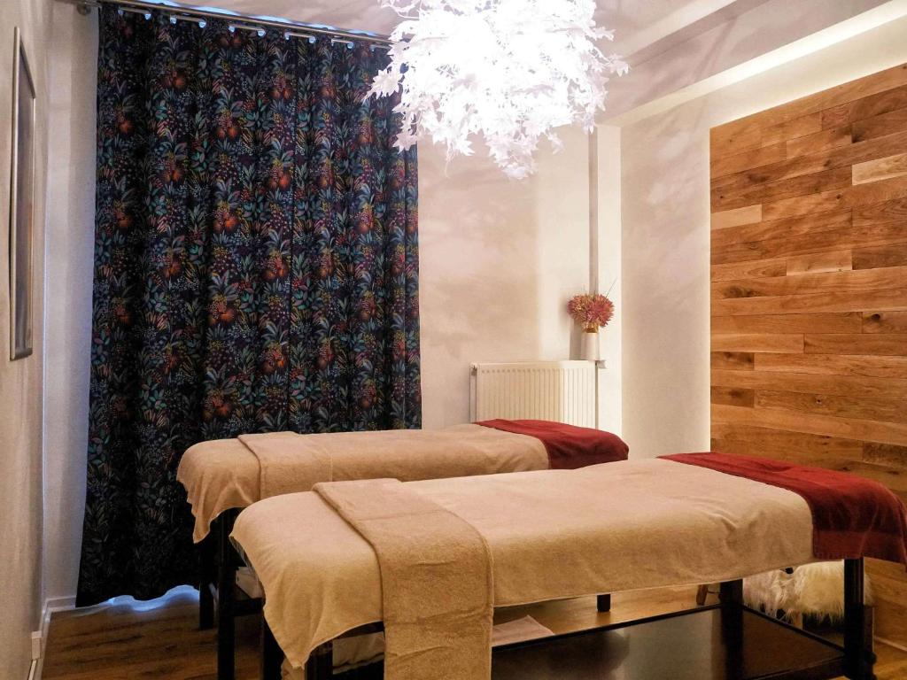 Lázně a/nebo wellness v ubytování Hôtel Mercure Saint-Nectaire Spa & Bien-être