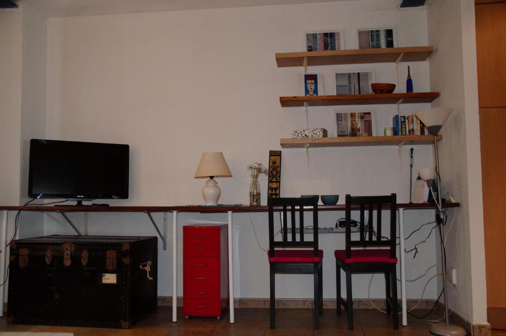 Kuchyňa alebo kuchynka v ubytovaní Estudio Casco antiguo Tarragona