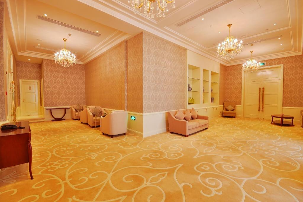 Posezení v ubytování Urban Island Hotel Shanghai
