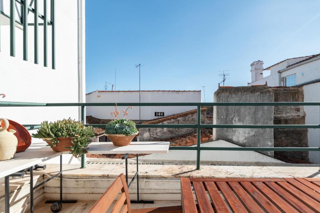 Balkón nebo terasa v ubytování Casa da Avó Bia