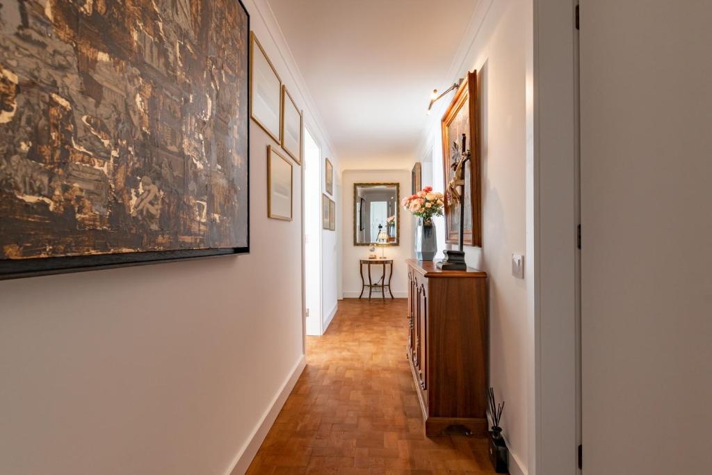 Kuchyň nebo kuchyňský kout v ubytování Casa da Avó Bia