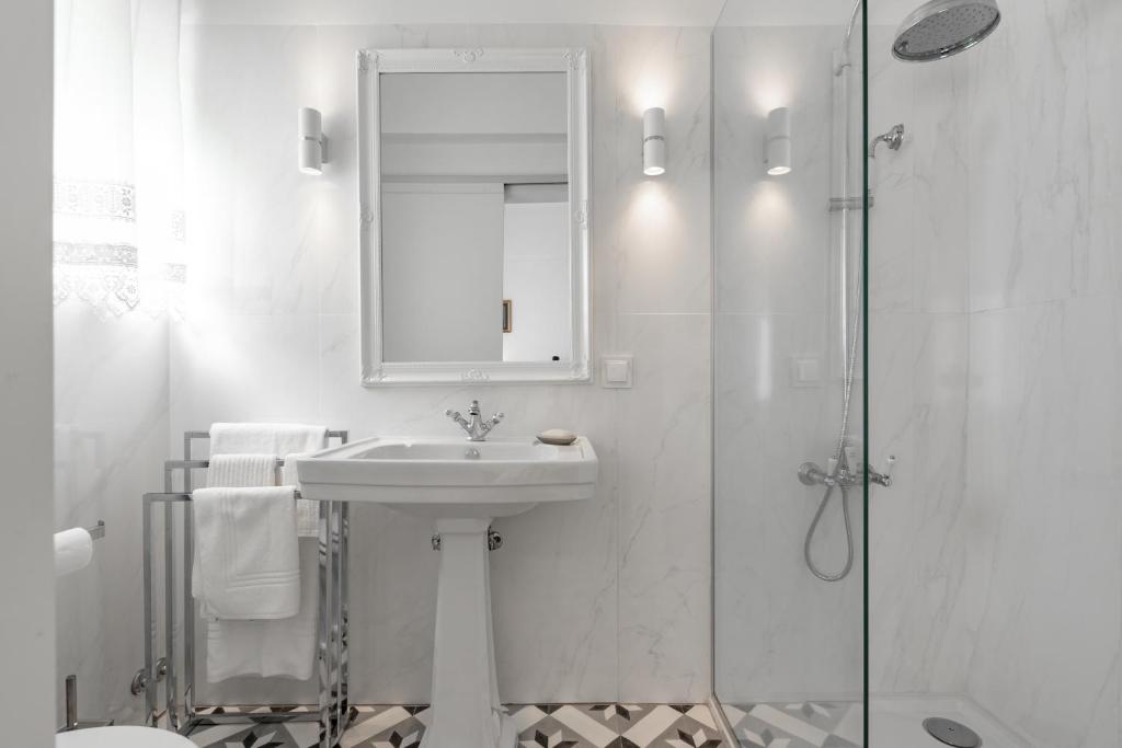 Koupelna v ubytování Casa da Avó Bia