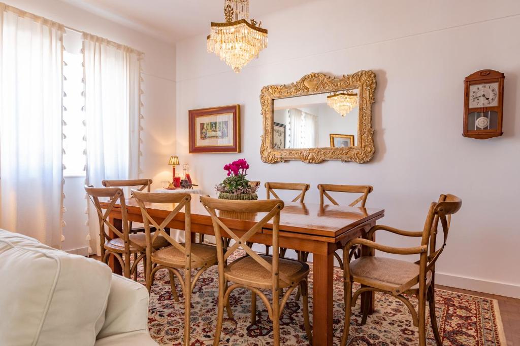 Posezení v ubytování Casa da Avó Bia