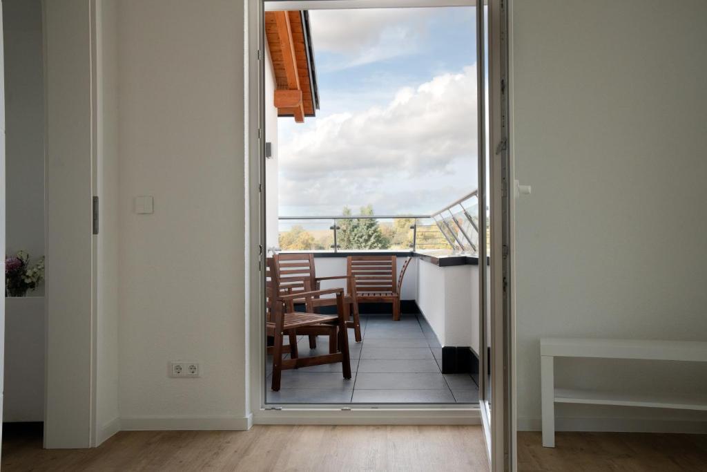 Balkón nebo terasa v ubytování Panorama Suite 20
