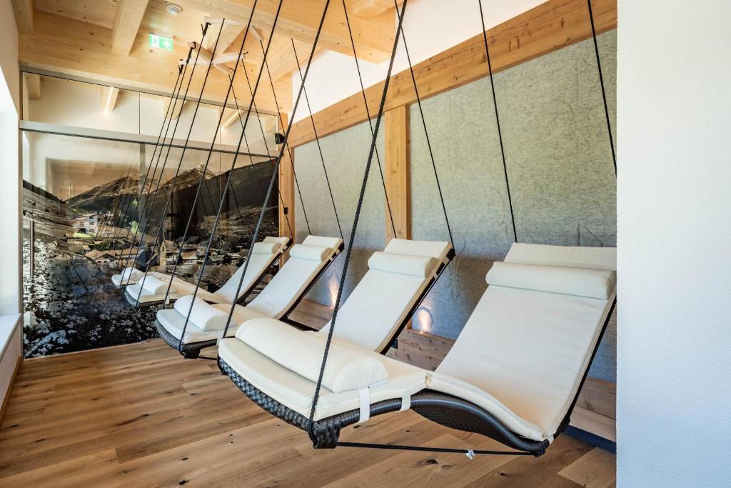 Posezení v ubytování Schönblick Appartements