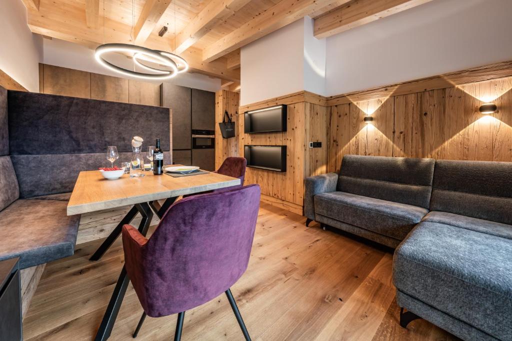 Posezení v ubytování Schönblick Appartements