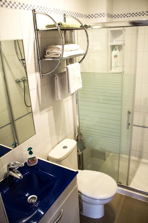 A bathroom at Estudio San Matias