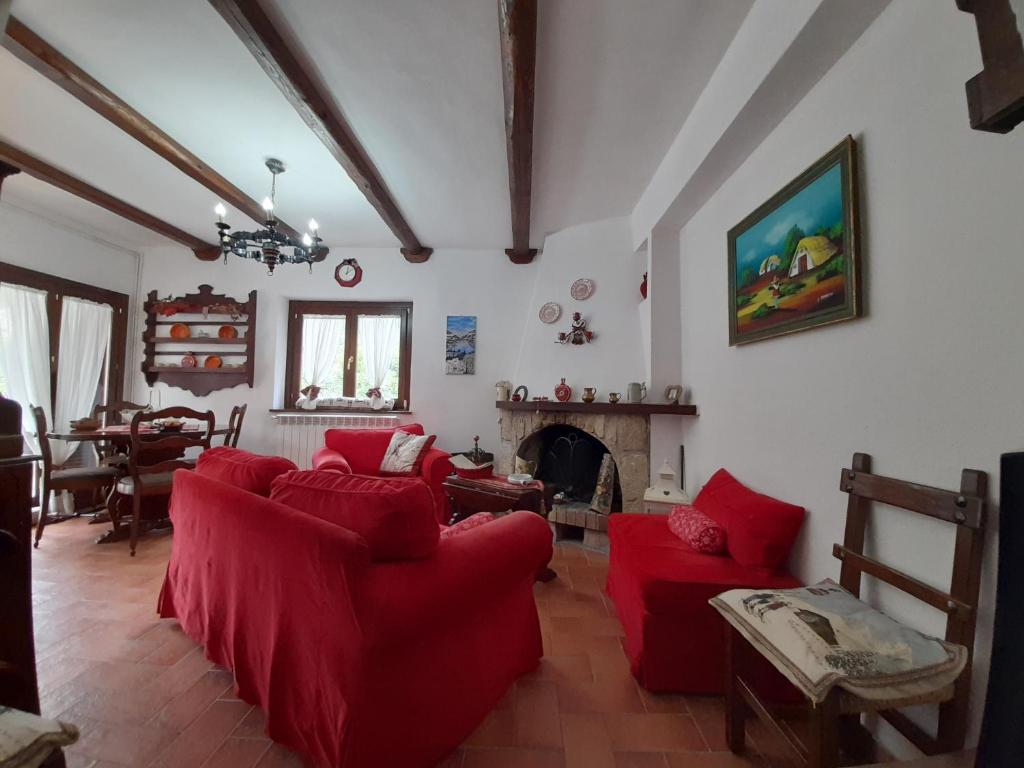Posezení v ubytování Casa vacanze Daniela