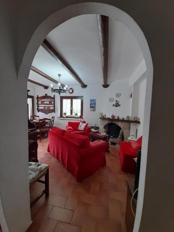 Posezení v ubytování Casa vacanze Daniela