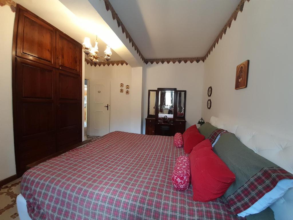 Postel nebo postele na pokoji v ubytování Casa vacanze Daniela