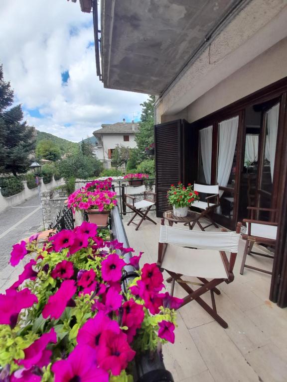 Balkón nebo terasa v ubytování Casa vacanze Daniela