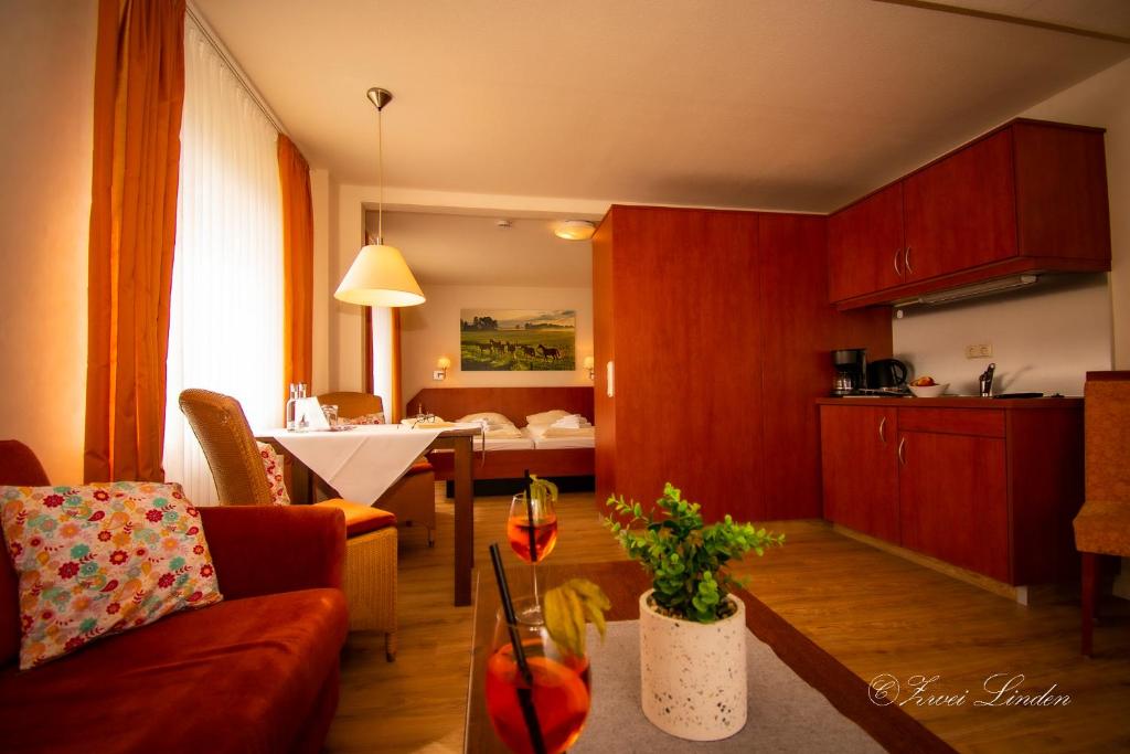Hotel Zwei Linden - links der Elbe - Niedersachsen - Apartment