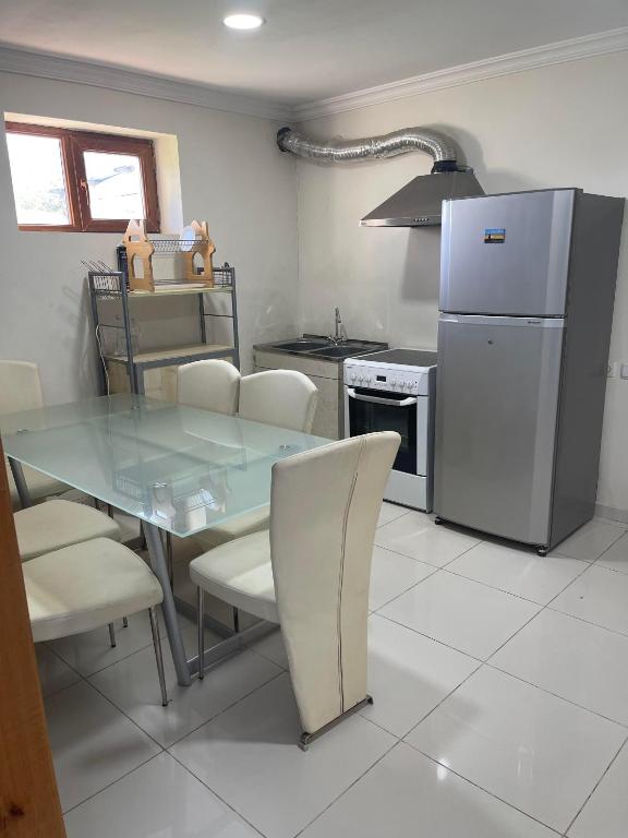 Kuchyň nebo kuchyňský kout v ubytování Blue Guest House