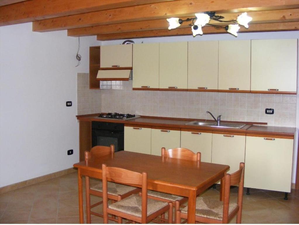 Kuchyň nebo kuchyňský kout v ubytování Antico Borgo