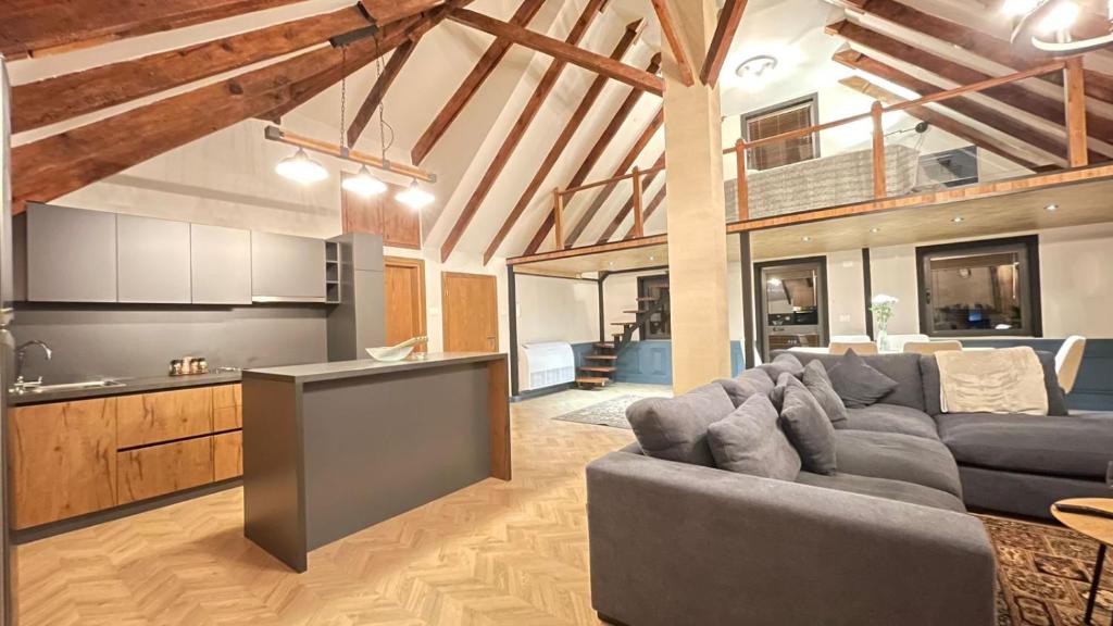 Heart of Tirana Cozy Loft with Fireplace - Image 8