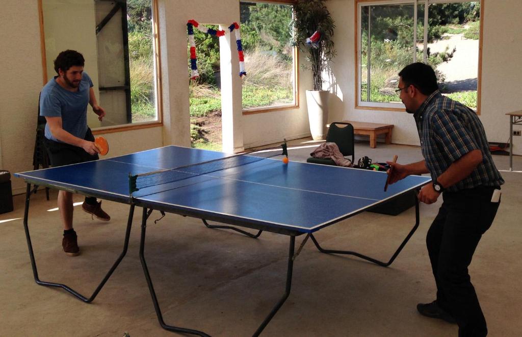Stolní tenis v ubytování Mantagua Village nebo okolí